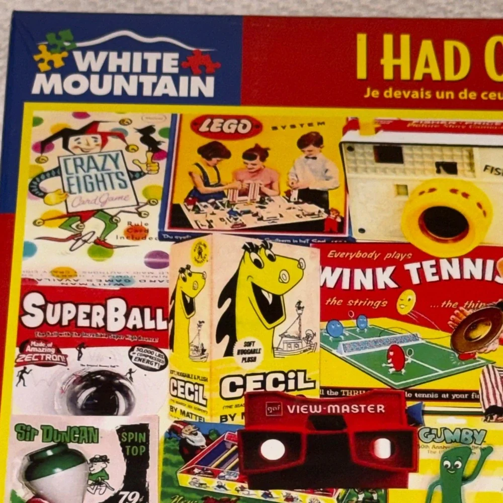White Mountain 1000 Piece Puzzle “I Had One of Those” NEW